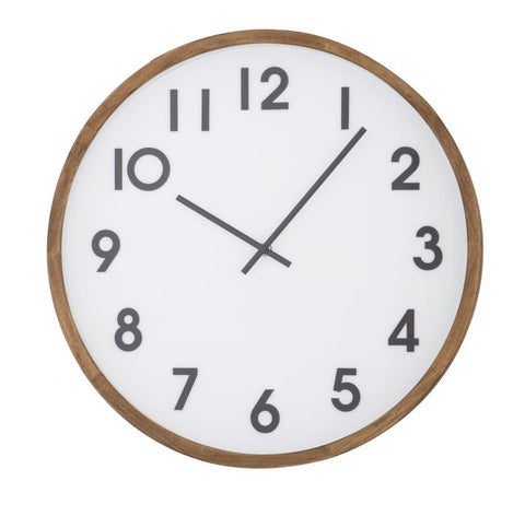 Amalfi / Leonard Wall Clock - White