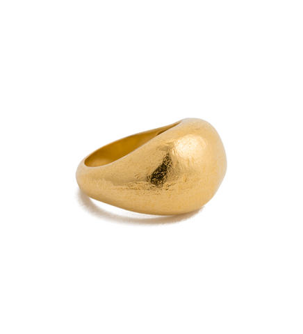 Kirstin Ash / Golden Light Dome Ring - Gold
