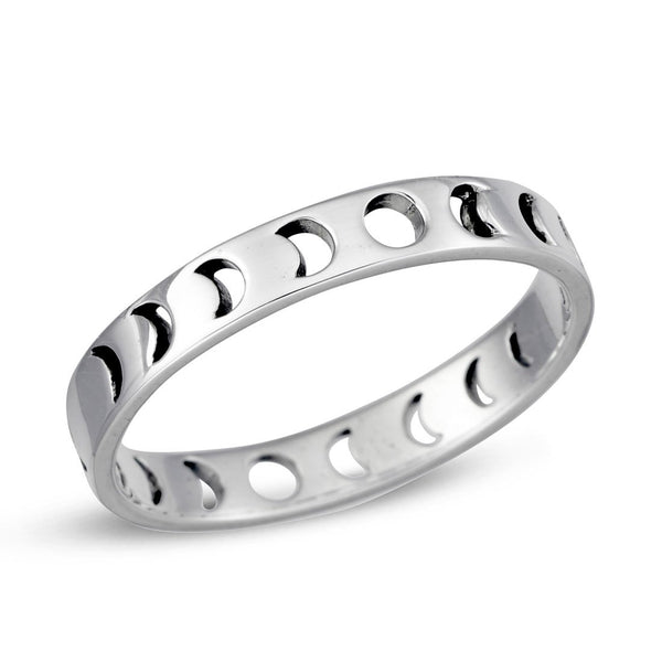 Midsummer Star / All The Phases Ring - Silver