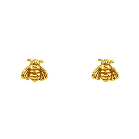 Midsummer Star / Pollination Bee Studs - Gold