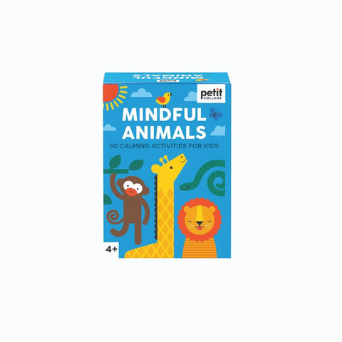 Petit Collage / 50 Calming Activity Cards - Mindful Animals