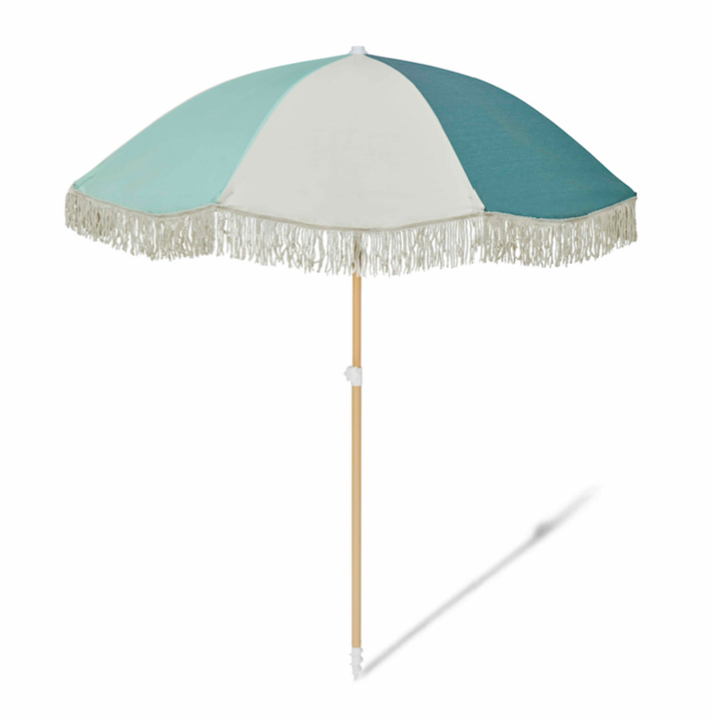 Salty Shadows / Aluminium Beach Umbrella - Saltbush