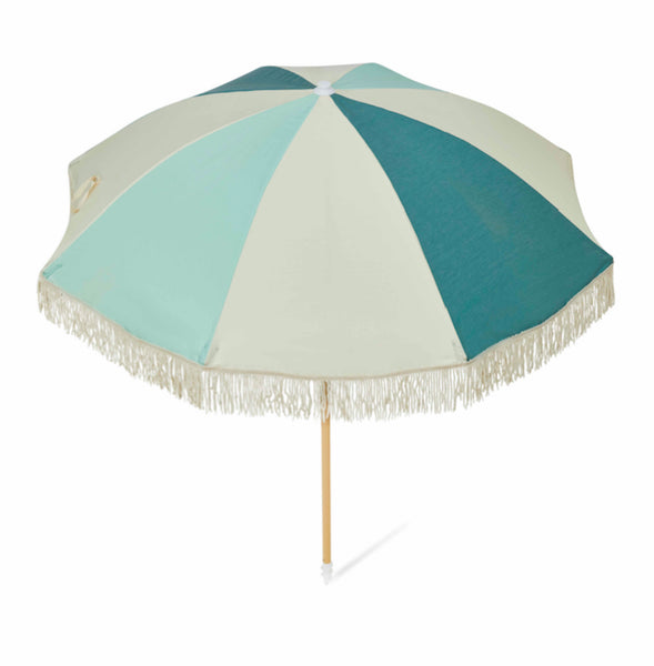 Salty Shadows / Aluminium Beach Umbrella - Saltbush