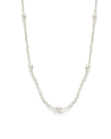 Kirstin Ash / Vista Pearl Necklace - 18K Gold Plated